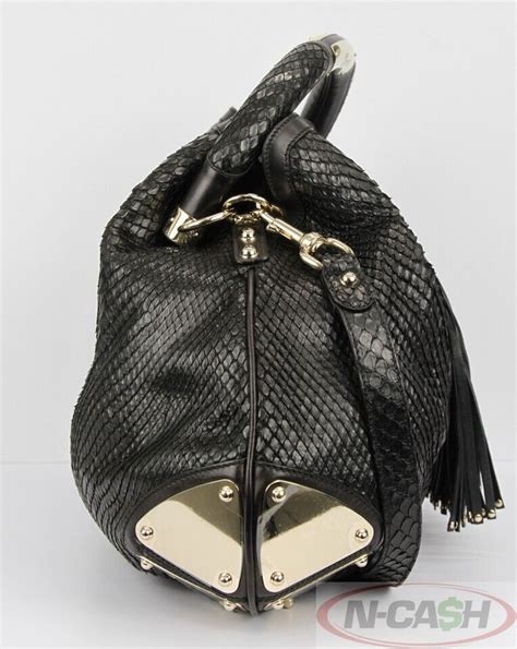 gucci indy bag python|Gucci python hobo bag.